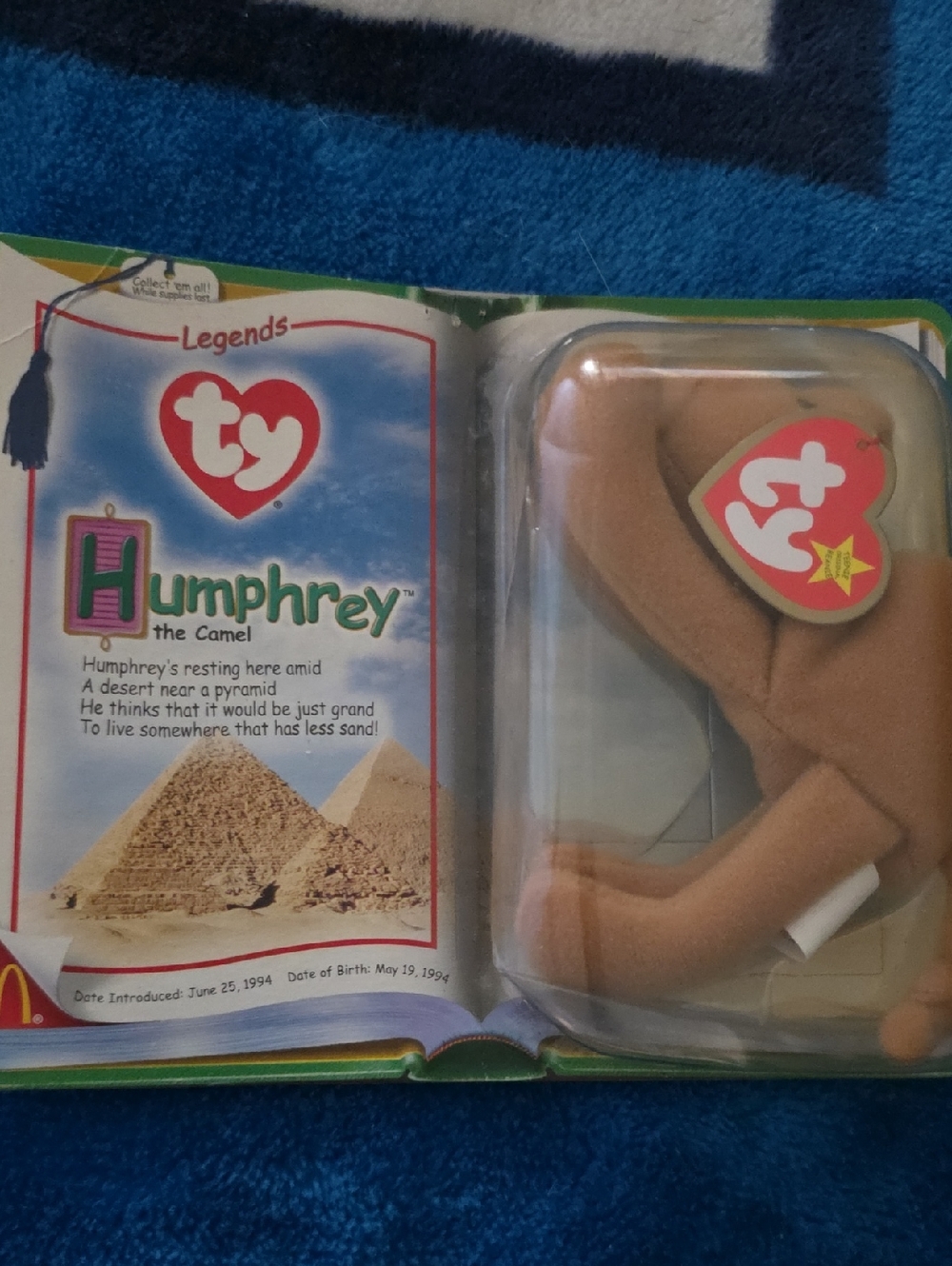 Ty Humphrey the Camel Plush - Light Brown